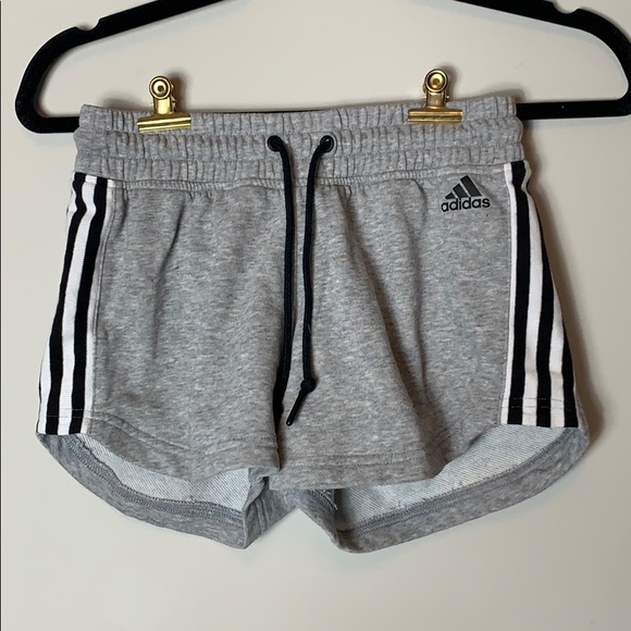 adidas Pants - Adidas Cotton Lounge Shorts w/ Signature Stripes